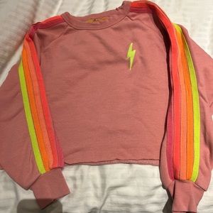 Aviator Nation cropped sweatshirt